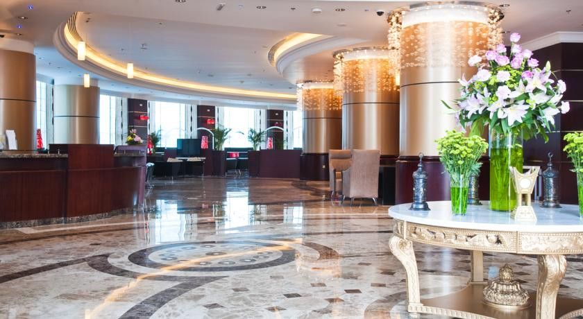 Wiseman Grand Hotel Dauhá Exteriér fotografie Lobby